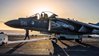 Harriers Strike from the Sea USS Wasp Supports NEST 242 [upl. by Ash]