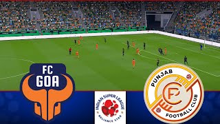 FC Goa vs Punjab FC  ISL 202425  Watch Along amp eFootball Match [upl. by Consolata]