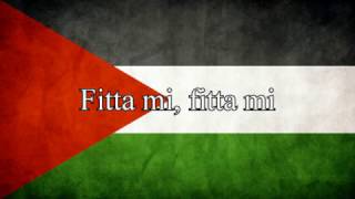 Palestinas nasjonalsang Fitta mi [upl. by Aihsemot]