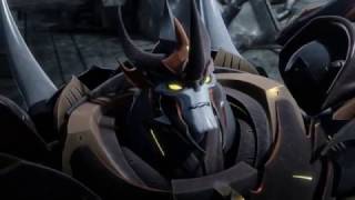 Transformers Prime Predaking vs Unicron [upl. by Seabury570]