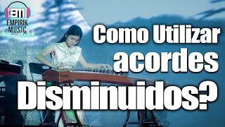 Como utilizar Acordes Disminuidos [upl. by Aisinut]