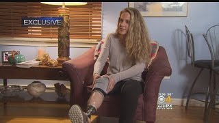 Marathon Bombing Survivors Foundation To Give Woman New Prosthetic Leg [upl. by Ricker498]