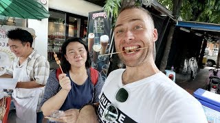 THE BEST Street Food TOURS of Banglamphu Market and Chinatown  Bangkok Thailand [upl. by Rhiana]