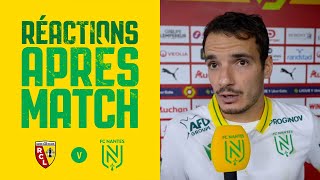 RC Lens  FC Nantes  la réaction de Pedro Chirivella [upl. by Nisior784]