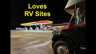 Staying at a Loves RV Site s5e19 [upl. by Aleetha]