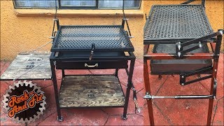 Como hacer una Parrilla Giratoria paso a paso  Homemade Rotating Grill [upl. by Beesley689]