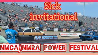 nmca nmra power festival 4 second drag n drive exhibitionsstevemorrisracing Motorsportkyle [upl. by Eniowtna345]