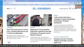 ZONA LOMBARDIA – 10 OTTOBRE 2024 [upl. by Rieger307]