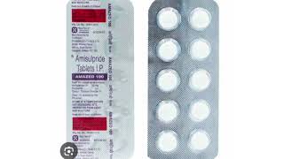 AMAZEO 100 Tablets Amisulpride Tablets IP [upl. by Ramedlab]