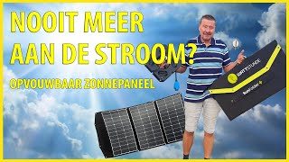 349 NOOIT MEER AAN DE STROOM LADEN MET EEN OPVOUWBAAR ZONNEPANEEL [upl. by Chevy]