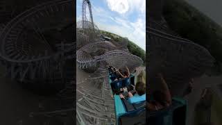 Worlds TALLEST FASTEST STEEPEST hybrid coaster [upl. by Seema]