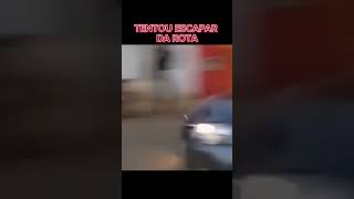 Cidadão tentou fuga na polícia e se deu muito mal rota [upl. by Kidd]