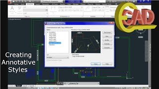 Learning AutoCAD 2013 tutorial 15 Working with Annotative Styles [upl. by Haseefan460]