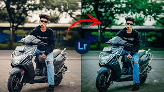 How to Edit MOODY GREEN  Lightroom Mobile Tutoriallightroom editing [upl. by Kip]