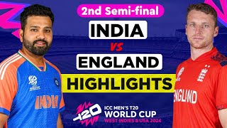 India vs England World Cup 2024 semifinal match Highlights 2024  IND vs ENG semifinal Highlights [upl. by Ahsitul804]