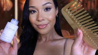 ASMR Relaxing Scalp Treatment amp Spa Massage For Headaches 🌿 Hair play Hair Brushing amp Shampoo [upl. by Aniryt20]