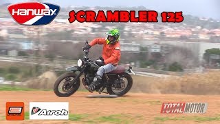 Hanway Scrambler 125  Prueba  Test  Review en español  Total Motor TV [upl. by Roch]