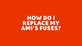 How do I replace my Amis fuses  Citroën Ami [upl. by Incrocci]