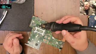 Electronics repair lesson  Dont be afraid to use alternative ways to fix a fault [upl. by Eekorehc]