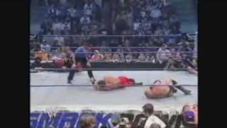 John Cena amp Chris Benoit vs Brock Lesnar Rhyno amp Matt Morgan Part 2 [upl. by Ibok924]