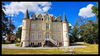 Neo Renaissance Château with Outbuildings Auvergne France [upl. by Nauqes]