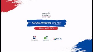 Korea Pavilion at Natural Products Expo West 2024 [upl. by Arrak]