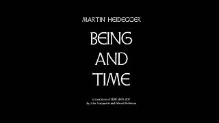 Martin Heidegger Being And Time Part 19 [upl. by Anisamot]