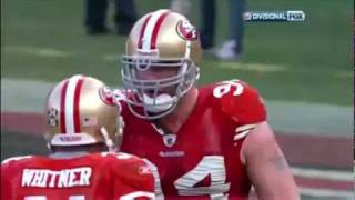 Justin Smith sack on Drew Brees [upl. by Yttik544]