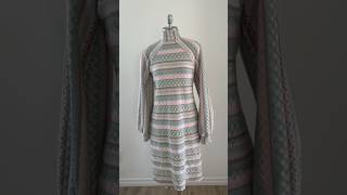 DIY Cozy Knit Dress Tutorial  Perfect for Fall amp Winter Wardrobe creative dress diy [upl. by Jarvis]