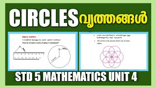 STD 5 Mathematics Unit 4CirclesPage No 55 WorksheetKite Victers SCERT Class 05 Kerala Syllabus [upl. by Aidam645]