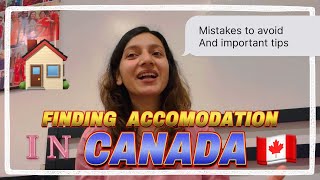 Finding Accommodation in Canada for international students [upl. by Nottnerb]