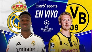 REAL MADRID VS BORUSSIA DORTMUND En Vivo Hoy🔴 Champions League Fase De Grupos Fecha3 Partido en vivo [upl. by Mathian714]