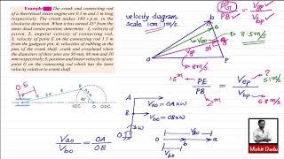 Machine Theory  Video 6  Kinematics Position analysis of a slider crank mechanism [upl. by Nalim]