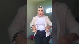 jilbab tobrut tiktok hot DEDE MARTINI viralvideo [upl. by Remlap478]