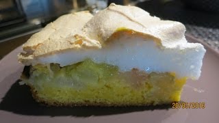 Rhabarberkuchen mit Schneehaube [upl. by Elaine]