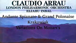 Chopin  Andante Spianato amp Grande Polonaise Brillante  Presentation ref record  Claudio Arrau [upl. by Thornie]