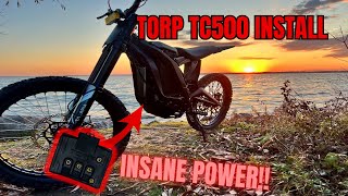 INSANE SURRON POWER BLOWN AWAY  Torp TC500 First Ride amp Install BAC4000 VS TORP TC500 [upl. by Nawiat731]