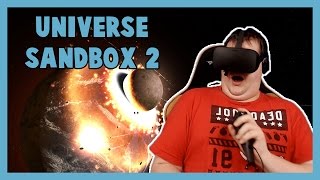 VR SPACE GOD  Universe Sandbox 2 w Oculus Rift  Razer Hydra [upl. by Lemraj437]