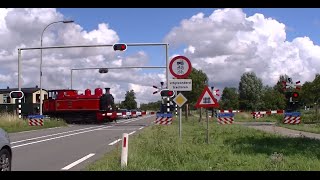 Spoorwegovergang  Railroad crossing sGravenpolder BernhardwegOost SGB NL [upl. by Pippa]