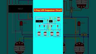 4Step LED Sequencer Circuit [upl. by Shumway]