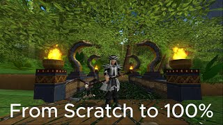 Wizard 101 From Scratch Death Into the Swamp [upl. by Ddet]