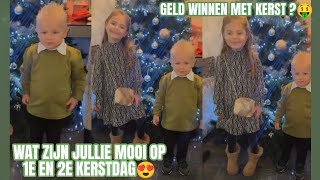 FAMILIETIJD 1E EN 2E KERSTDAG VIERING VLOG ❤️🎄EN HOEVEEL GELD WINNEN WIJ MET KERST🤑  VLOG 192 [upl. by Rutger351]