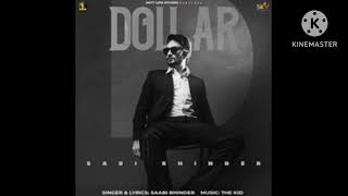 Dollar Sabi Bhinder 8D Punjabi song [upl. by Germano]