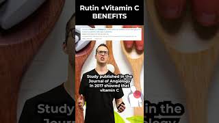 Rutin amp Vitamin C Benefits Better TOGETHER [upl. by Brena]