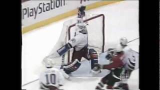 Steve Yzerman Statue of Liberty OT goal Canada 1996 World Cup Game 1 final vs USA [upl. by Sokim791]