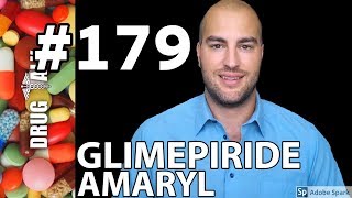 GLIMEPIRIDE AMARYL  PHARMACIST REVIEW  179 [upl. by Reste57]