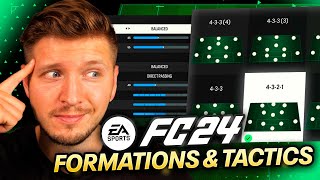 BEST FORMATIONS amp TACTICS IN EAFC 24  Complete META Guide [upl. by Borgeson429]