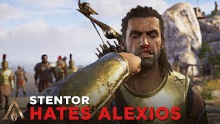 Stentor Sucker Punch Alexios Nikolaos Stops the Fight  Assassins Creed Odyssey [upl. by Leatrice]