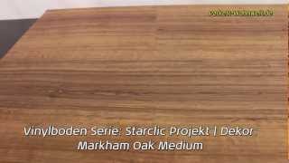 planeo KlickVinylboden  Starclic Markham Oak Medium [upl. by Aicnelav]