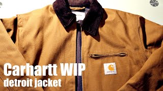 CARHARTT WORK IN PROGRESS detroit jacket [upl. by Monteria691]